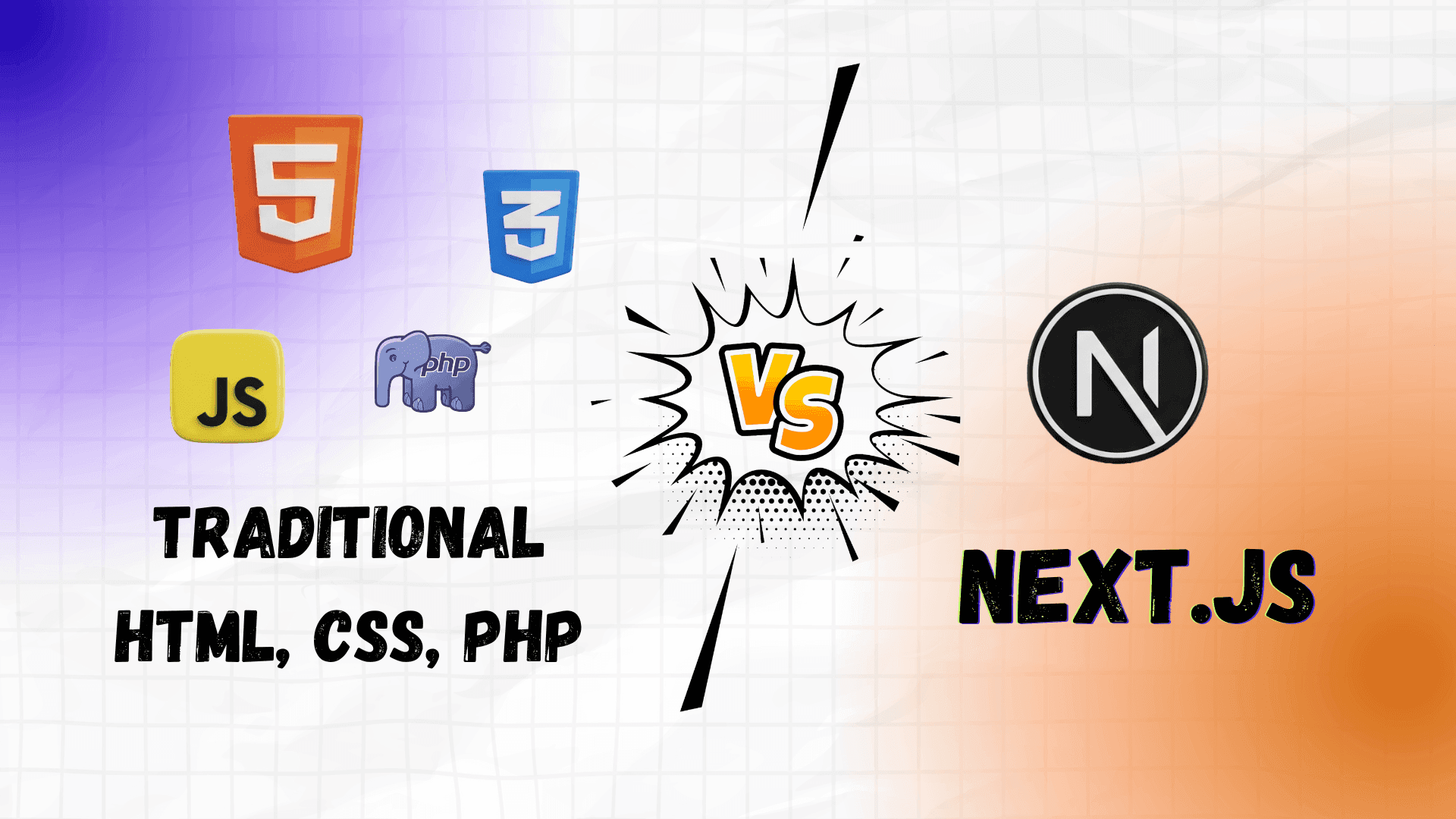 Next.js vs Traditional HTML, CSS, PHP: Which Is Right for Your Website?
